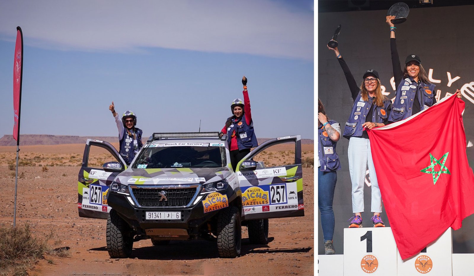 Rallye Aicha des Gazelles, une belle, victoire mère-fille en Peugeot Landtrek