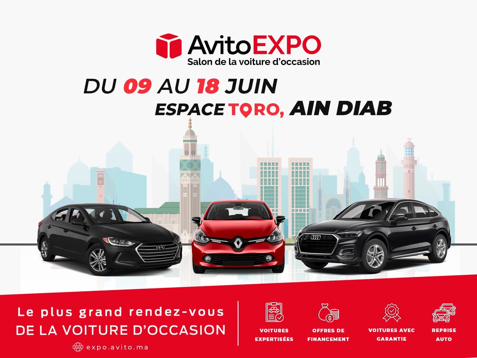 Avito Expo, le véhicule d’occasion comme premier Salon