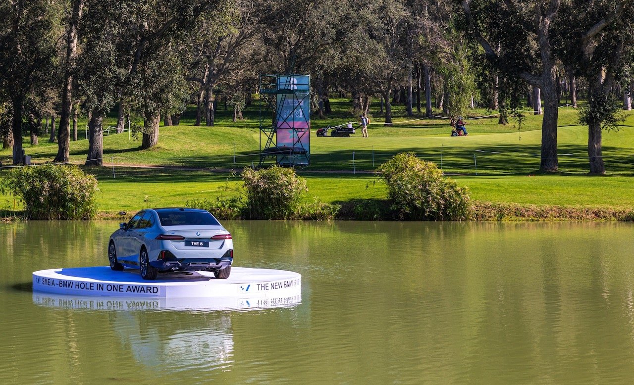 Une belle visibilité pour BMW au Trophée Hassan II de golf